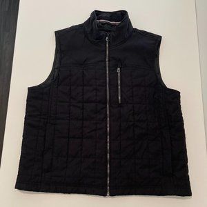 Orvis Black Sleeveless Puffer Vest Mens Size XL Extra Large